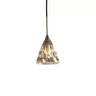 Pendente Metal Vidro Champanhe 12cm 1g9 Pd1077-ch Newline - 2