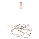 Ver imagem 1 de Pendente Bella Ninho 62 x 44cm 1x Led 36w Rose Gold WD017L
