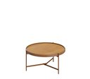 Ver imagem 1 de Mesa de Centro Aqua Imcal Nature Cobre 62081 Redonda Sala