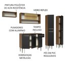 Ver imagem 5 de Armário de Cozinha Completa 229cm Rustic/Preto Emilly Madesa 07