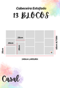 Ver imagem 3 de Cabeceira Estofada Casal 13 Blocos Não É Segredo Facto Cinza Claro 140x60