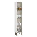 Ver imagem 4 de Paneleiro para Cozinha Modulada 1 Porta 214 x 40cm Magnólia Yescasa Branco