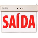 Ver imagem 1 de Placa de Saída de Emergência Blumenau 1w Bivolt