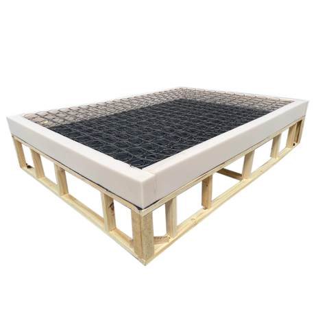 Cama Box Conjugado Casal 138x188 Mola Ensacada com Borda Perimetral