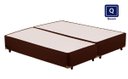 Ver imagem 1 de Base Box Bi Partido Queen Marrom 158x198x28