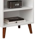 Ver imagem 5 de Mesa de Cabeceira Retrô Dubai Branco 100% MDF - LH Móveis