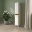 Ver imagem 7 de Paneleiro 2 Portas MDF 35x221 cm Kali 122286 Bianco Toq Branco Nicioli
