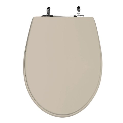 Assento Sanitário Poliéster para Louça Victória (ideal Standard) Aço (reb. Oculto) Bone
