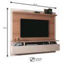 Ver imagem 4 de Painel Bancada Suspensa para TV até 55 Polegadas Limit 2 Portas