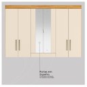 Ver imagem 6 de Guarda Roupa 6 Portas Opera Mdf Cinamomo Off White