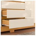 Ver imagem 5 de Guarda Roupa 6 Portas Opera Mdf Cinamomo Off White