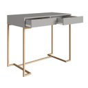 Ver imagem 5 de Escrivaninha Penteadeira 2 Gv P1039 Champagne Arenas Pp Milani Store