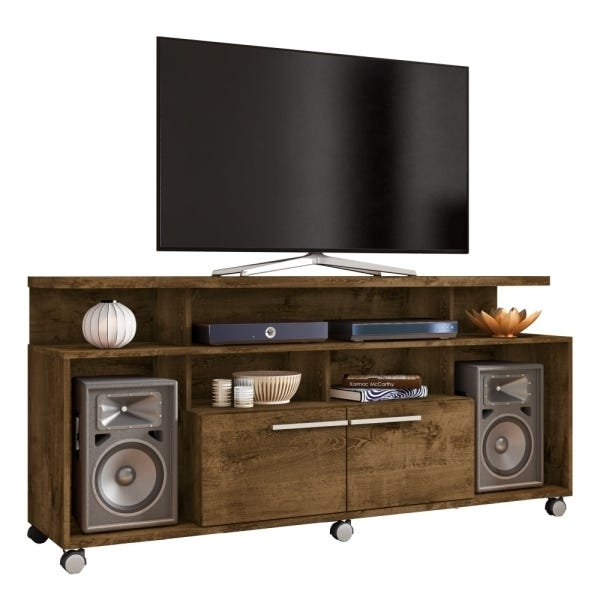 Momento Rack Rack New Centurini Madeira Rustica | MadeiraMadeira