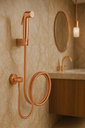 Ver imagem 4 de Ducha Higiênica c/ Registro sem Derivação Rose-Gold Brilhante ABS
