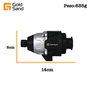 Ver imagem 2 de Cabeçote Chave de Impacto 12,7mm Peça de Reposição Gold Sand