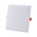 Ver imagem 2 de Painel De Led Blumenau Frameless Quadrado Sobrepor/Embutir 32W Bivolt 3000K Luz Amarela