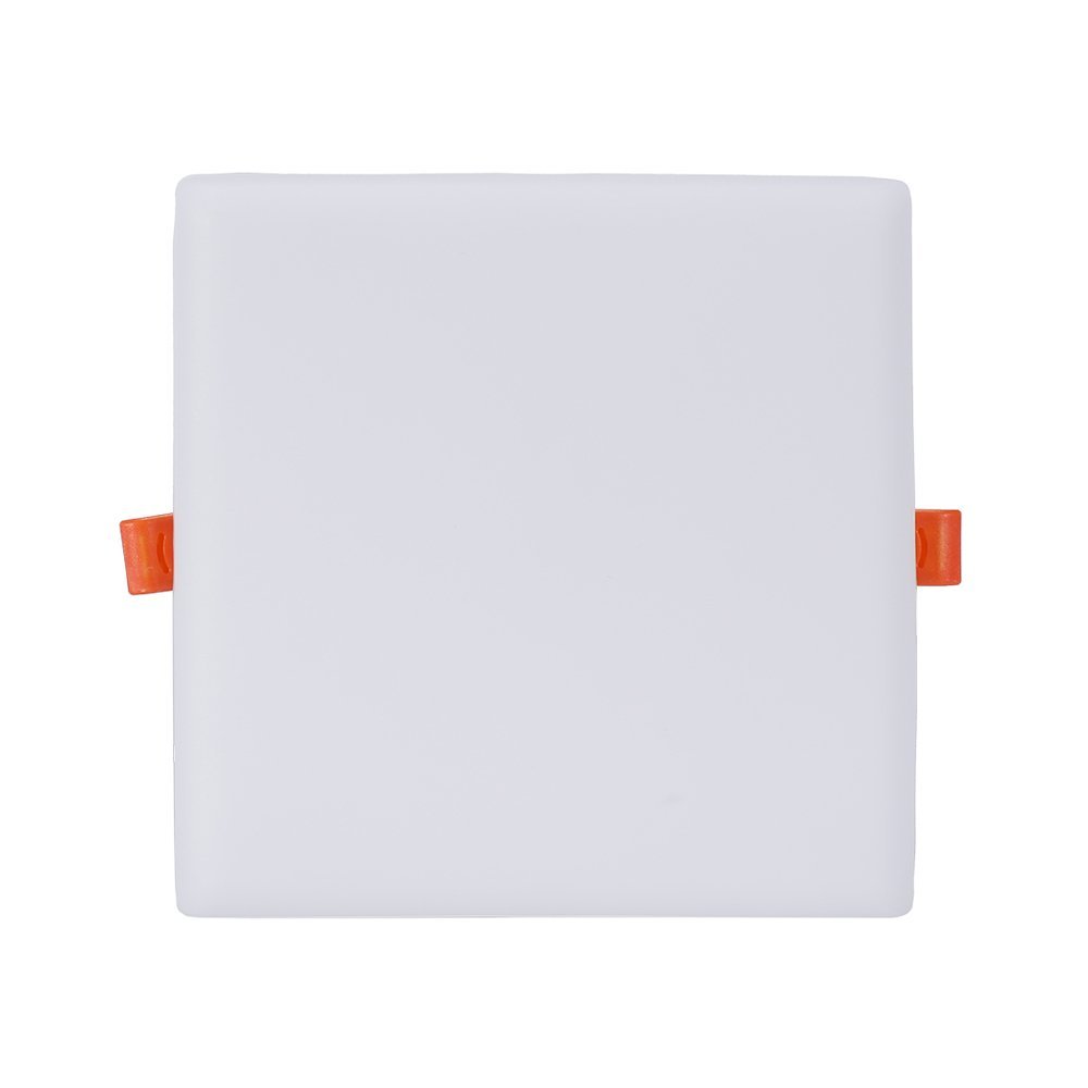 Painel De Led Blumenau Frameless Quadrado Sobrepor/Embutir 32W Bivolt 3000K Luz Amarela