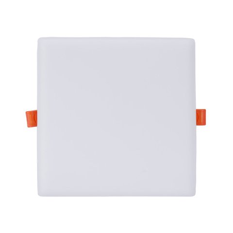 Painel De Led Blumenau Frameless Quadrado Sobrepor/Embutir 32W Bivolt 3000K Luz Amarela