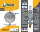 Ver imagem 5 de Kit Registro Regulador Gás 1kg Mangueira 1,2m + Abraçadeira