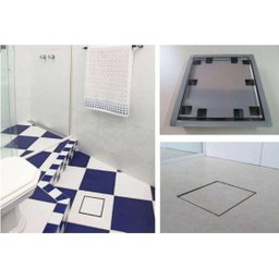 Ralo para Banheiro com Tampa Oculta em PVC Novii 15cm - 6