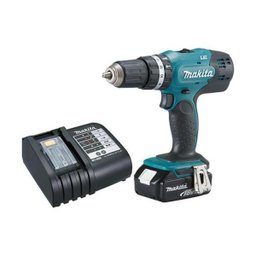 Furadeira Parafusadeira Makita Dhp453x10, Bateria 18 Volts - 1