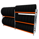 Ver imagem 4 de Kit Mini Porta Pallet 1 Inicial + 1 Continuação