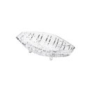 Ver imagem 1 de Centro de Mesa Decorativo de Cristal de Chumbo Deli 26x14x5,5cm | Casa Del Grande