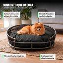 Ver imagem 5 de Cama Caminha Pet Sofá 75cm Futon Oval Acquablock