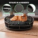 Ver imagem 4 de Cama Caminha Pet Sofá 75cm Futon Oval Acquablock