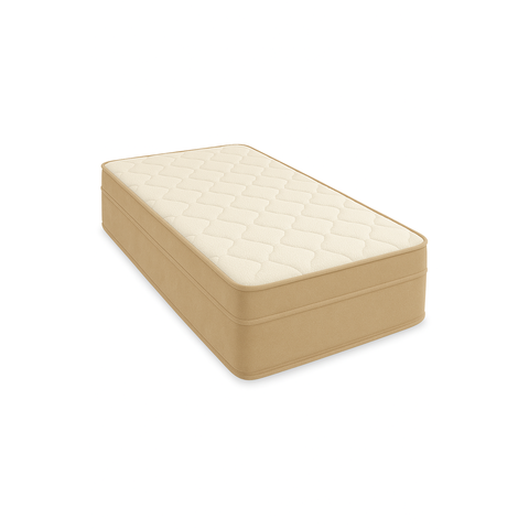 Colchão Molas Bonnel 88x188x24 - Lateral Bege Premium