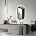 Ver imagem 5 de Espelho Lapidado Oval Iluminado com Led Frio - 70x120cm Woodglass Oval Iluminado Led