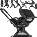Ver imagem 3 de Carrinho de Bebe Kiddo Savvy Moises Bebe Conforto Base Isofix