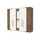 Ver imagem 3 de Guarda-Roupa Roupeiro 7 Portas Primavera Vitorino Vs676E, 6 Gavetas, Rovere e Vecchio
