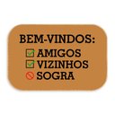 Ver imagem 2 de Tapete de Entrada Estampas Divertidas Antiderrapante Sogra