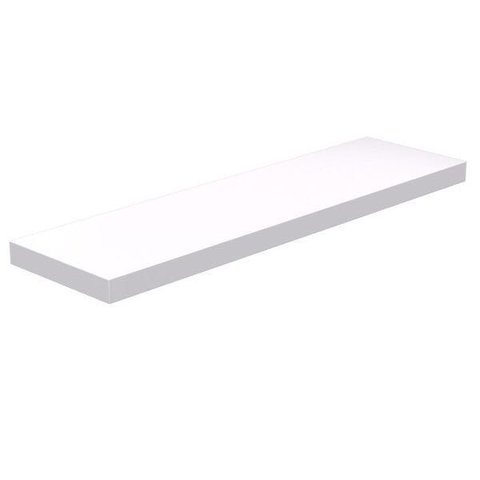 Prateleira Suporte Embutido 90x25cm Branca - Conceito