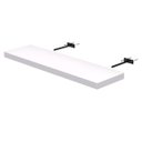 Ver imagem 4 de Prateleira Suporte Embutido 90x25cm Branca - Conceito