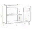 Ver imagem 6 de Cozinha Compacta Aurora com Balcão - Avena / Grafite