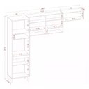 Ver imagem 5 de Cozinha Compacta Aurora com Balcão - Avena / Grafite