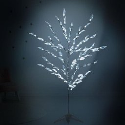 Luminária Árvore Flor de Luz Moldável 96Leds Branco Frio110V - 1