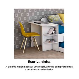 Bicama Solteiro com Nicho Lateral Cimol - 5