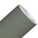 Ver imagem 1 de Papel de Parede Lavável P/ Móveis Eletrodomésticos Armários Verde Oliva Frosty Diversas Medidas