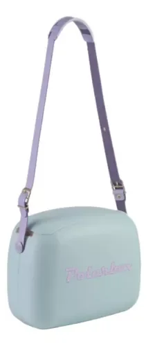 Caixa Termica Portatil com Alça Camping Cooler Polarbox 6l Azul com Lilas - 3