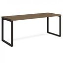 Ver imagem 3 de Mesa para Escritório Estilo Industrial 1,90m Pés de Aço Frame F190 Kappesberg - Carvalho Munique