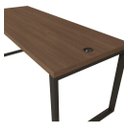 Ver imagem 5 de Mesa para Escritório Estilo Industrial 1,90m Pés de Aço Frame F190 Kappesberg - Carvalho/munique