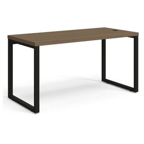 Mesa para Escritório Estilo Industrial 1,50m Pés de Aço Frame F150 Kappesberg - Carvalho Munique