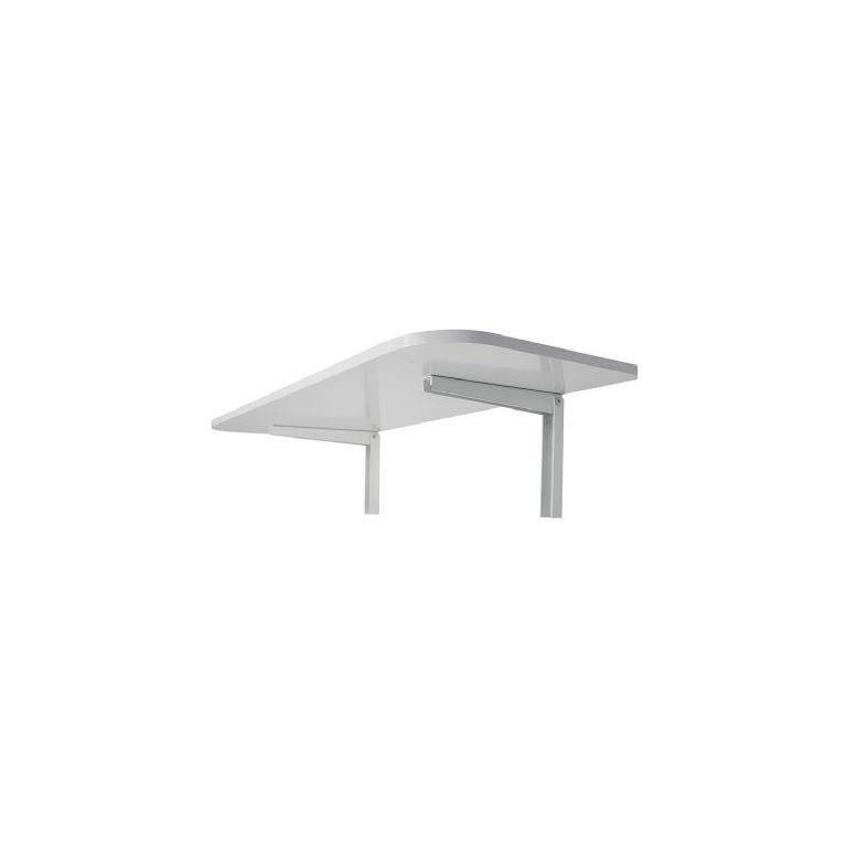Mesa Dobrável com Suporte 100x50 Branca Multivisão
