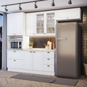 Ver imagem 1 de Cozinha Compacta 4 Peças Com Aéreo Basculante Amy Casa 812