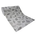 Ver imagem 2 de Tapete Passadeira Emborrachada Pvc Antiderrapante 0,65x4,00m Folhas Dark
