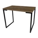 Ver imagem 1 de Mesa para Computador Escrivaninha Porto 90cm Castanho - Fit Mobel