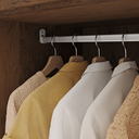 Ver imagem 7 de Guarda Roupa Casal 6 Portas Elegance Imbuia sem Espelho Móveis Vila Rica